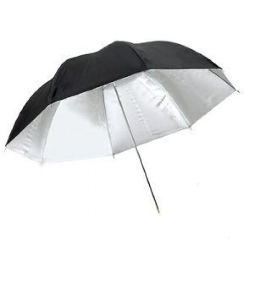 Tronic Umbrella Black/Silver 36"